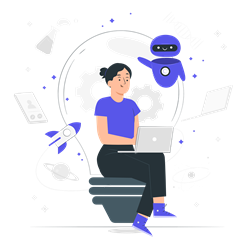 Ilustrasi inovasi teknologi